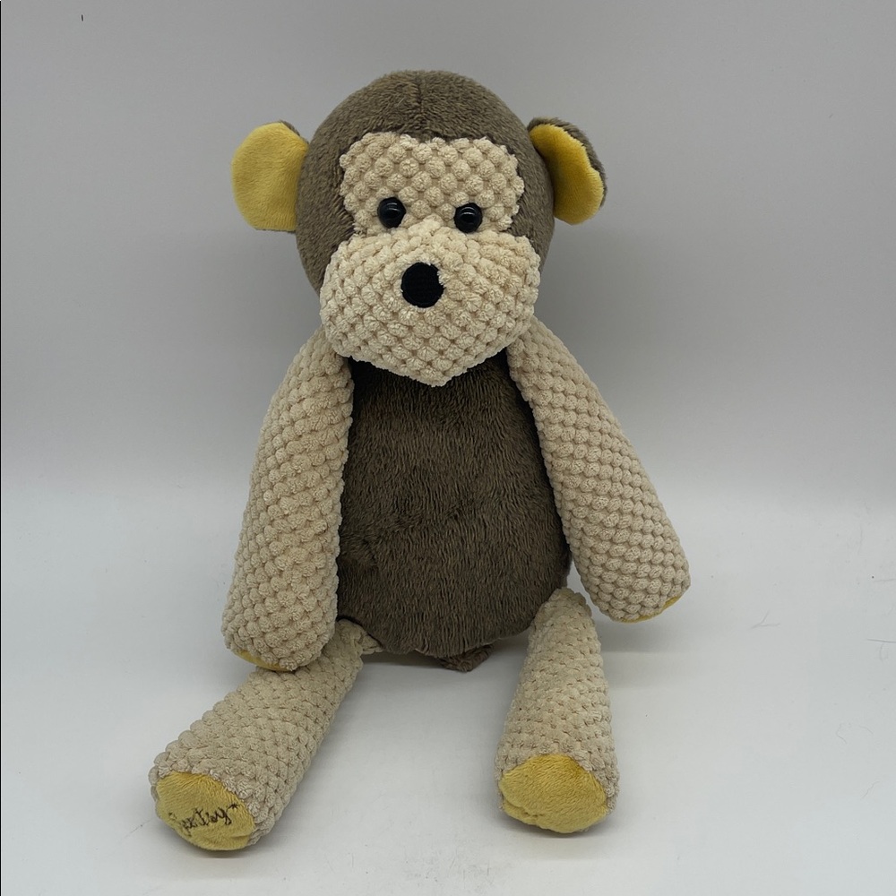 Scentsy Monkey Retired Mollie with The Little Mermaid Kiss the Girl Scent Pack